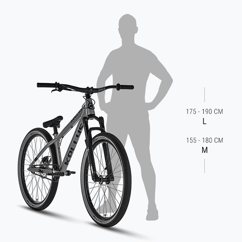 Dirtové kolo Kellys Whip 10 DX 26" moonstone grey 3