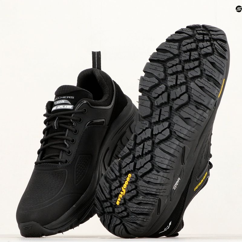 Pánská treková obuv SKECHERS Arch Fit Road Walker Recon black 18
