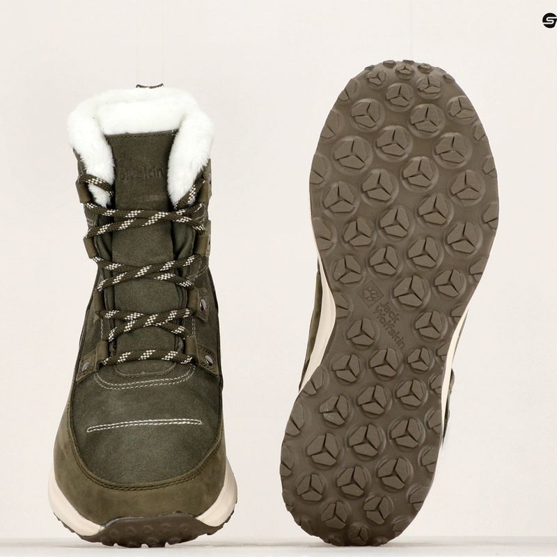 Jack Wolfskin dámské trekové boty Dromoventure Texapore High island moss 13