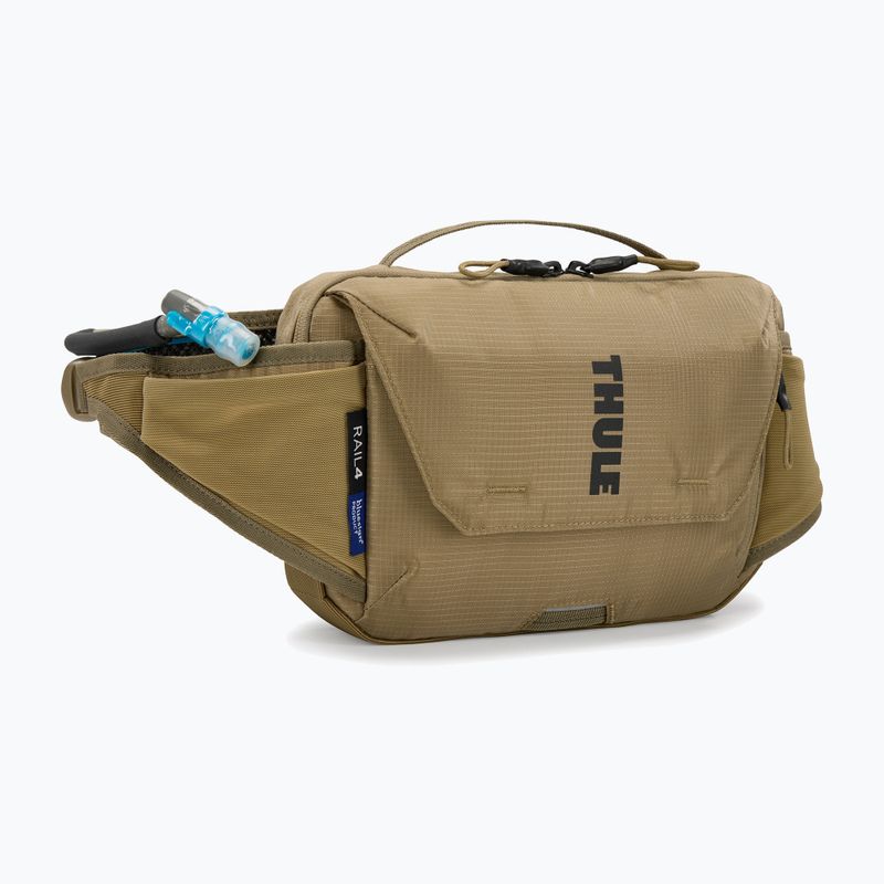 Cyklistická ledvinka  Thule Rail Hydra Hip 4 l faded khaki 2