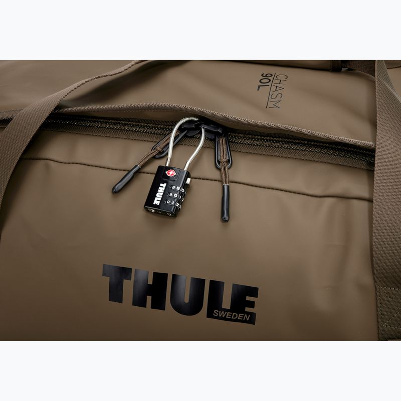 Cestovní taška Thule Chasm Duffel 90 l deep khaki 8