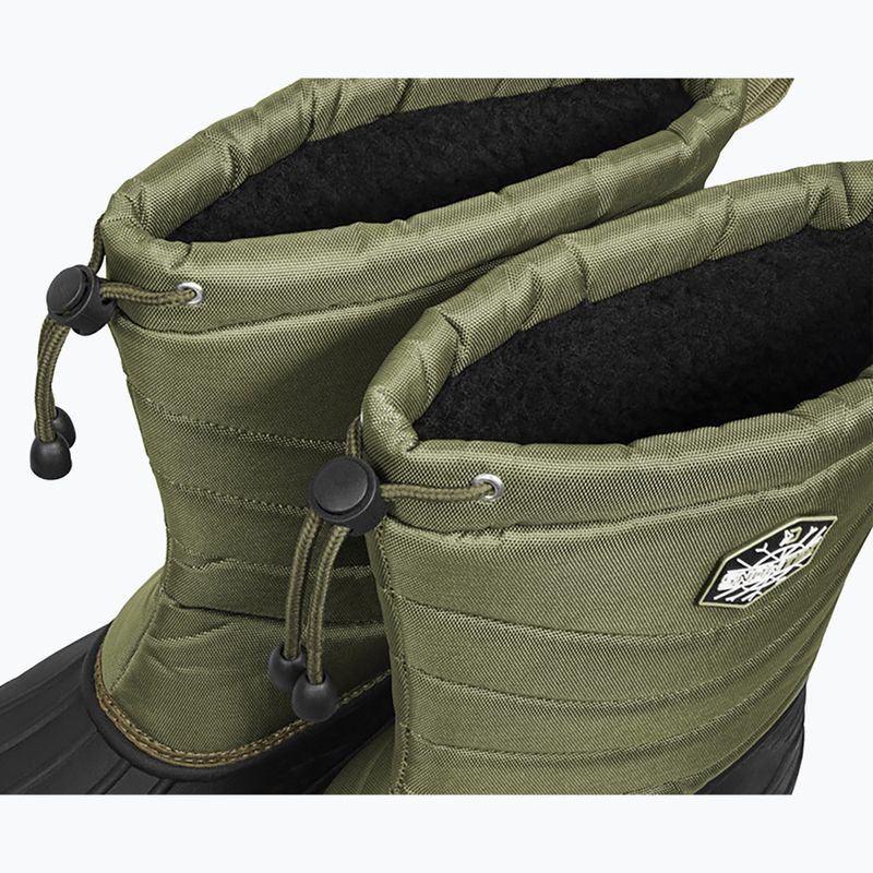 Oteplené holínky  Delphin SnowTex zeleno/černé 10