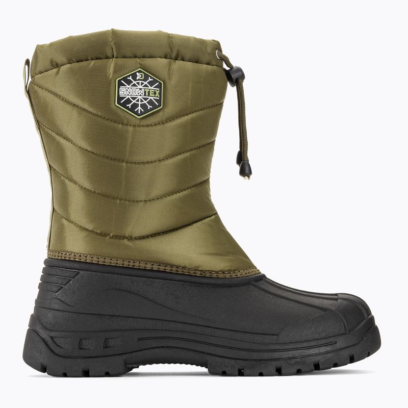 Oteplené holínky  Delphin SnowTex zeleno/černé 2