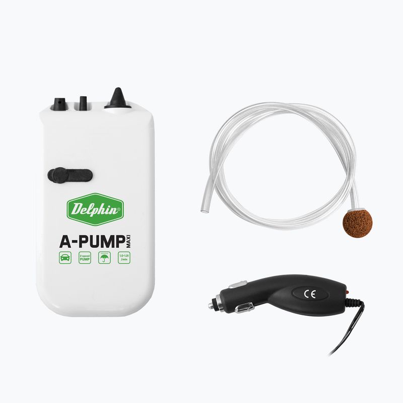 Delphin A-Pump Maxi provzdušňovač akvária bílý 920100002 2