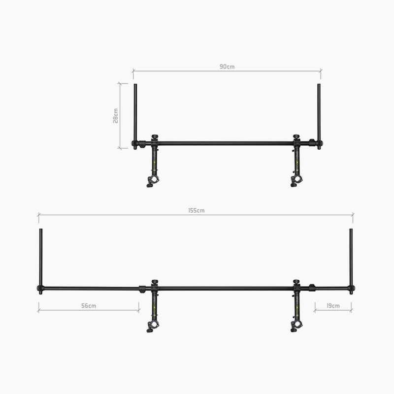 Držák prutů Delphin Reaxe Unifix Duo 9