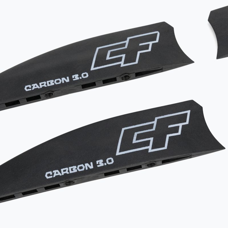 Ploutve pro kitesurfing CrazyFly Fin Carbon black T008-0226 2