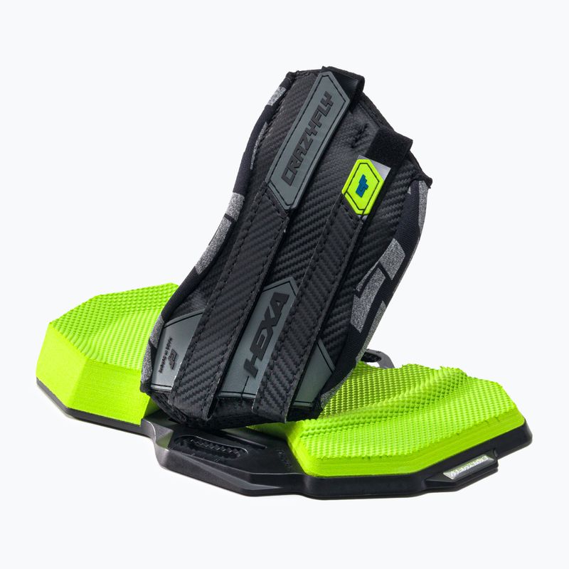 CrazyFly Hexa II LTD Neon kiteboarding podložky a popruhy námořnická modro-zelená T016-0263 2