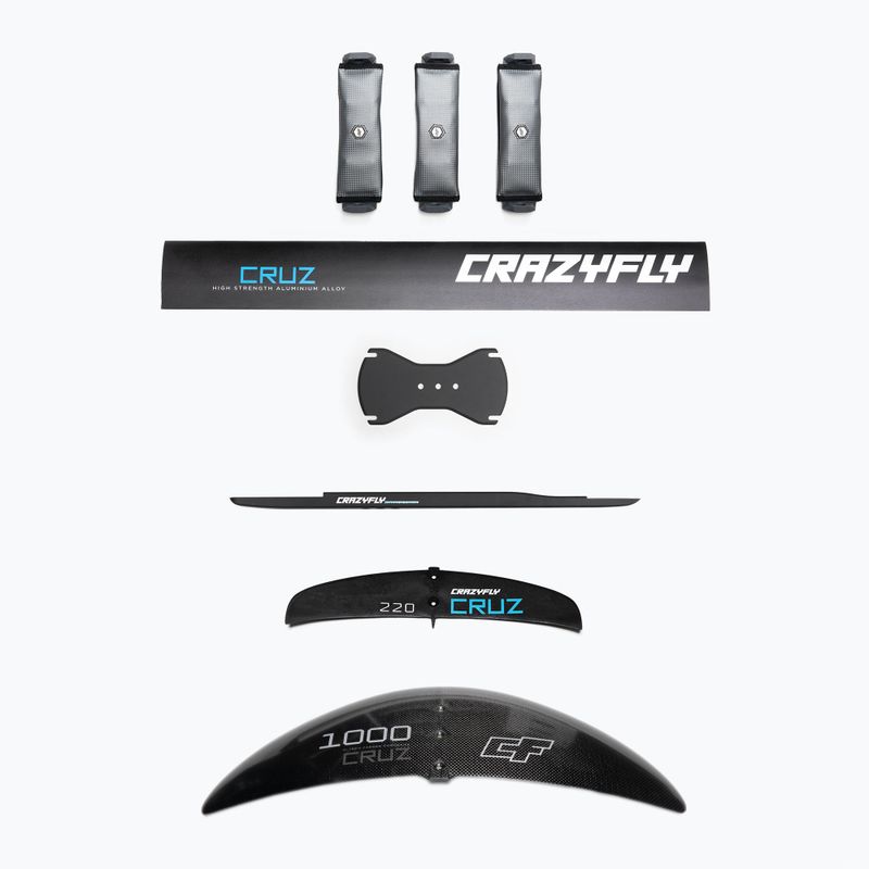 Kitesurfingové prkno + hydrofoil CrazyFly Chill Cruz 1000 blue T011-0011 9