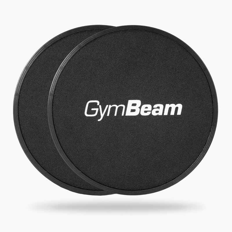 Kluzáky na cvičení GymBeam Core Sliders černé