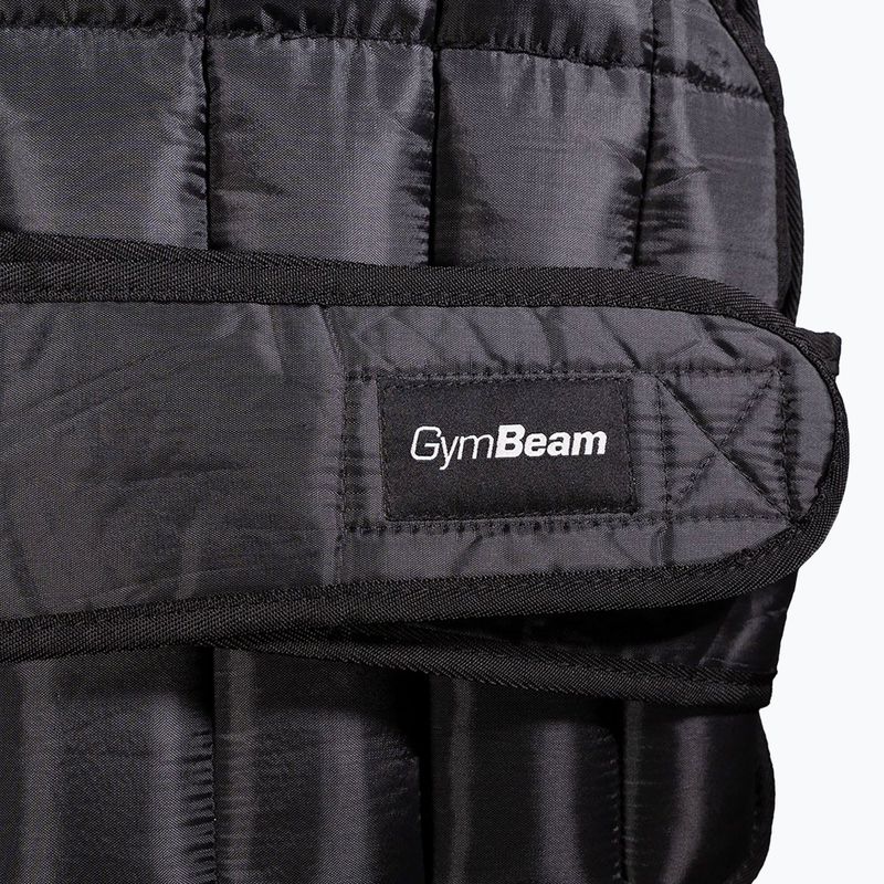 Zátěžová tréninková vesta GymBeam Weighted Vest 10 kg black 2