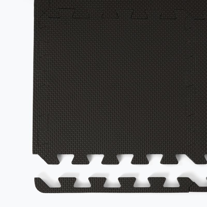 Fitnessová podložka GymBeam Puzzle 18 kusů 1,2 cm black 5