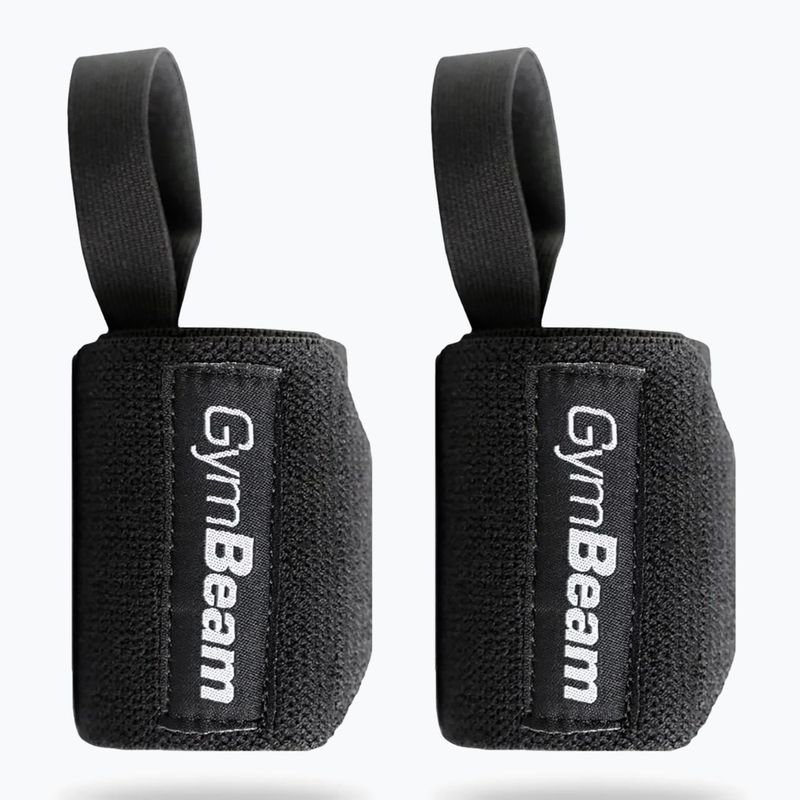 Bandáže na zápěstí GymBeam Press black 2