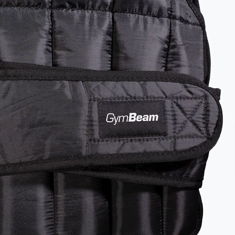 Zátěžová tréninková vesta GymBeam Weighted Vest 15 kg black 3