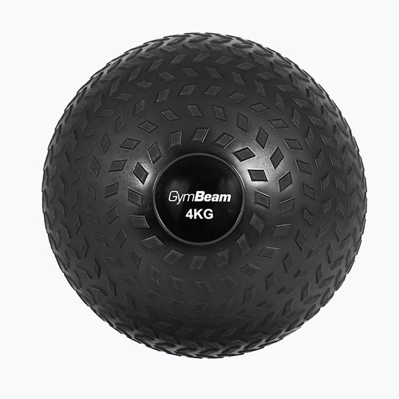 Medicínský míč GymBeam Slam Ball 4 kg černý