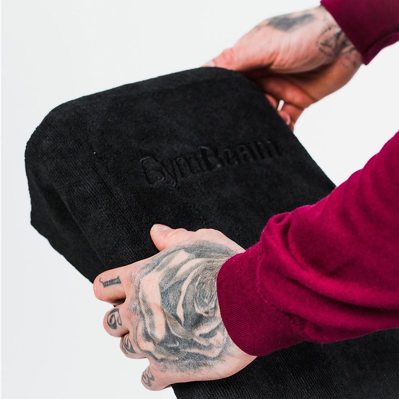 Rychleschnoucí ručník GymBeam Microfibre Sports black 5