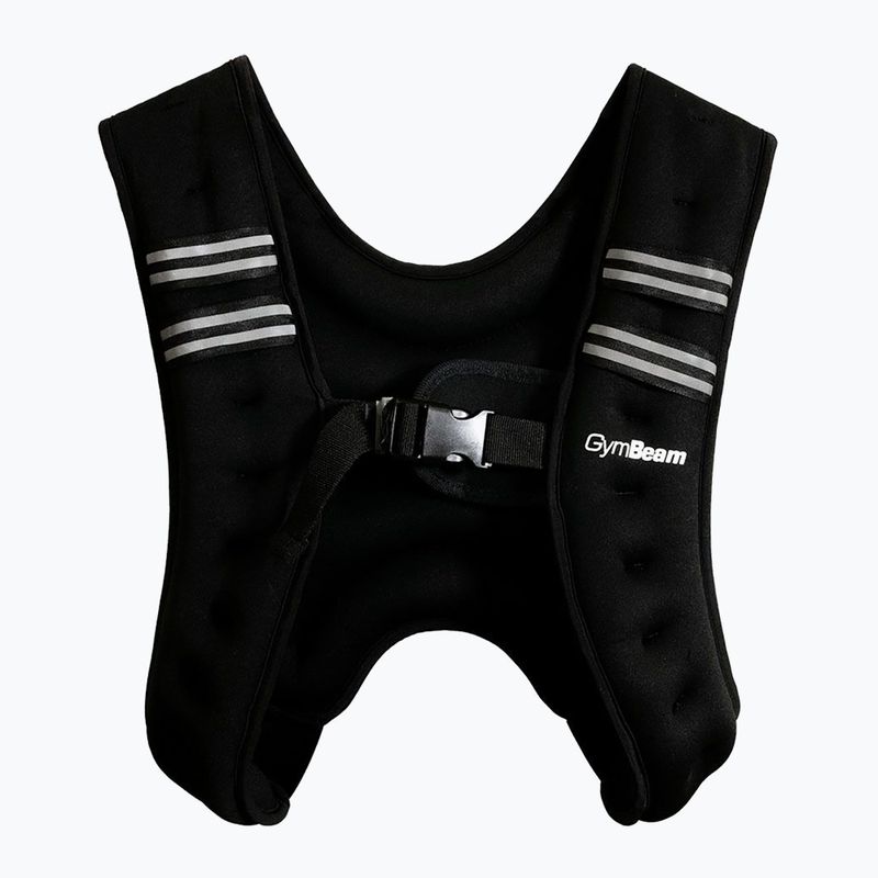 Zátěžová vesta GymBeam Weighted Vest 7 kg black