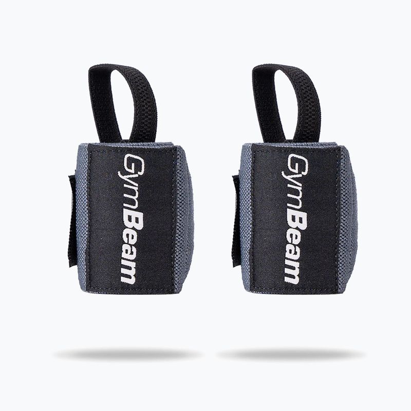 Bandáže na zápěstí GymBeam FIRM dark grey