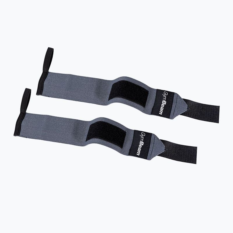 Bandáže na zápěstí GymBeam FIRM dark grey 2