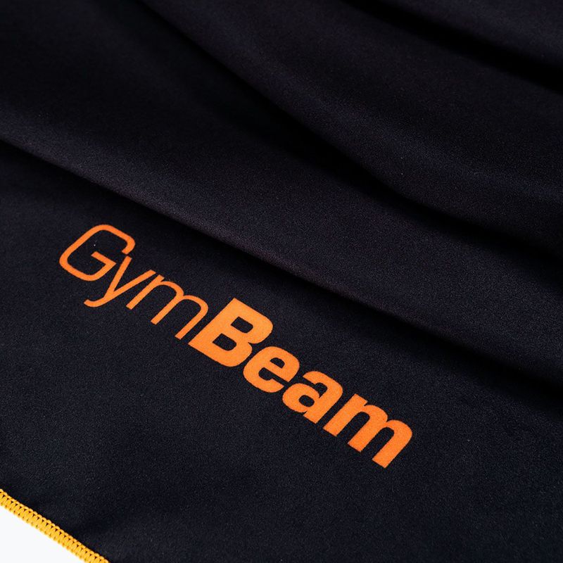 Rychleschnoucí ručník GymBeam black/orange 3