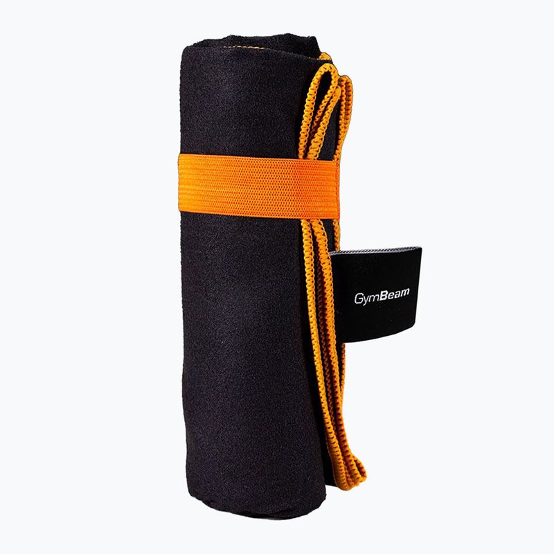 Rychleschnoucí ručník GymBeam black/orange 4