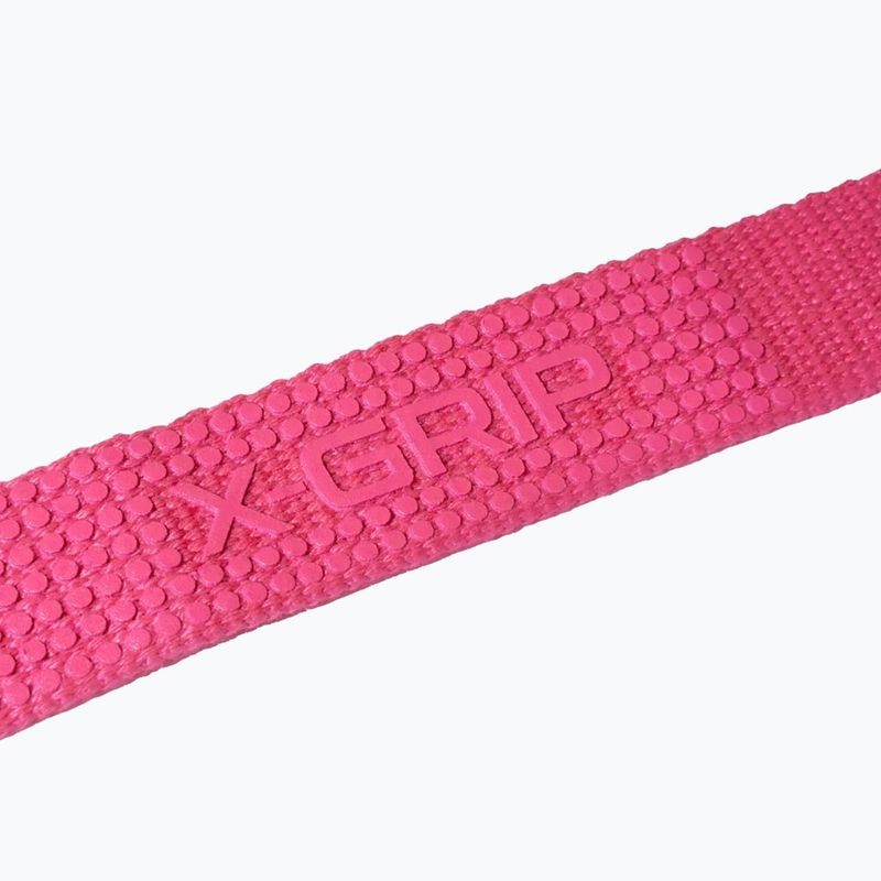 Vzpěračské popruhy GymBeam X-Grip pink 4