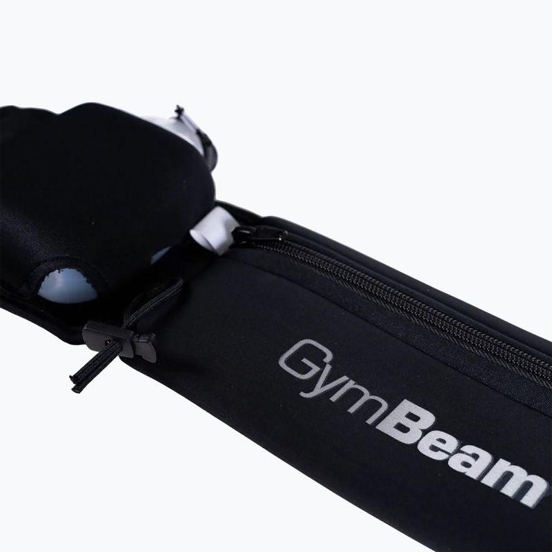 Opasek na běhání GymBeam Trail Hydrobelt + láhev na vodu 180 ml black 4