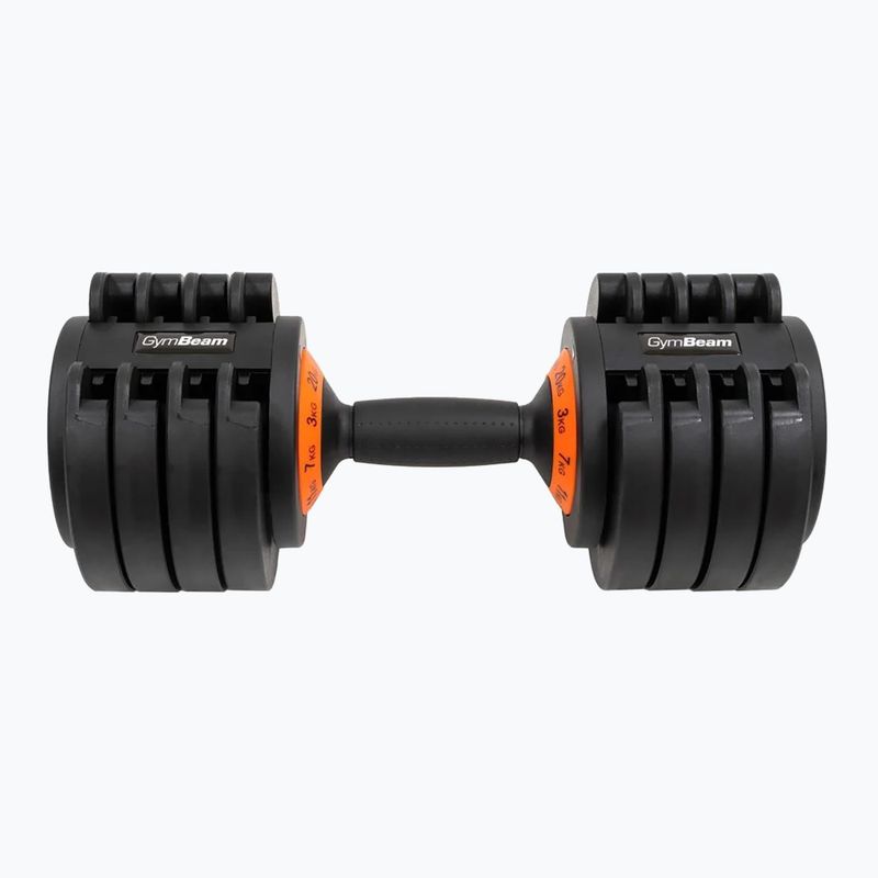 Nastavitelná činka GymBeam Dumbbell Adjustable 20 kg black 2