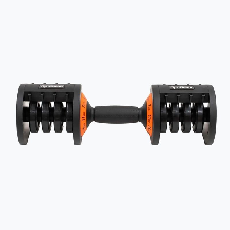 Nastavitelná činka GymBeam Dumbbell Adjustable 20 kg black 3