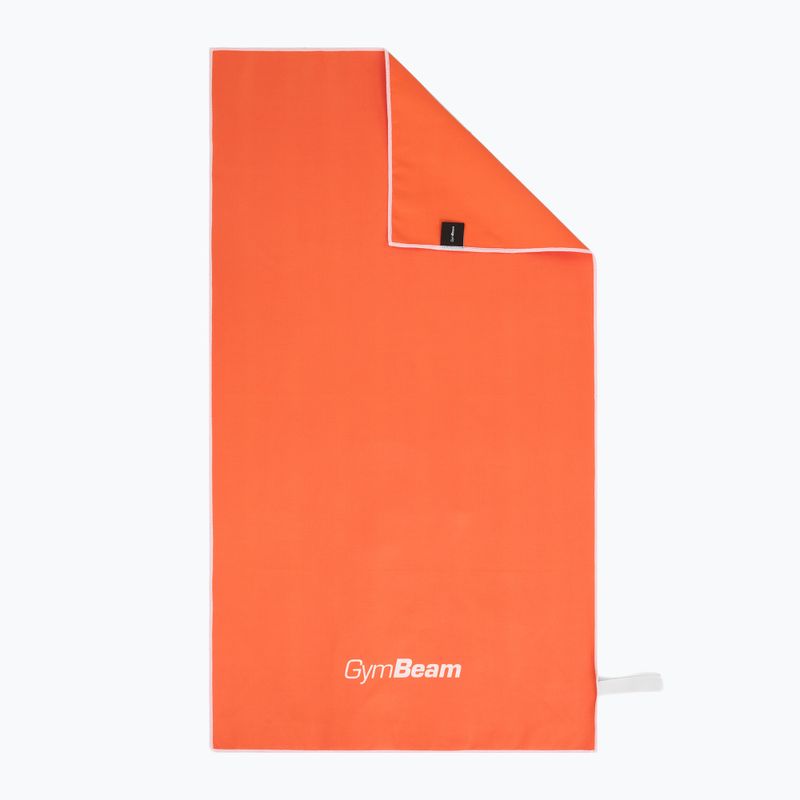 Ručník GymBeam orange/white