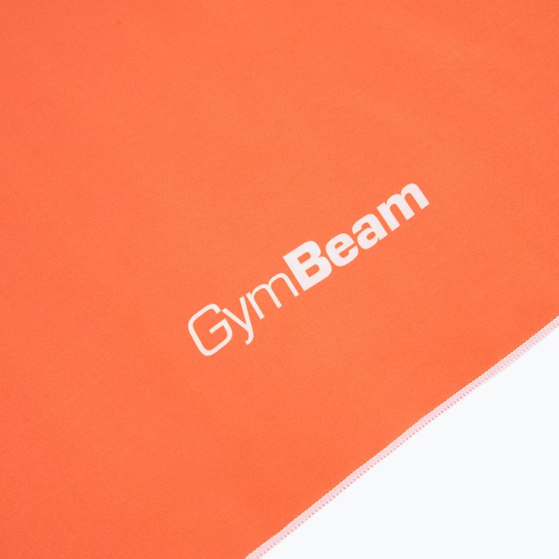 Ručník GymBeam orange/white 2