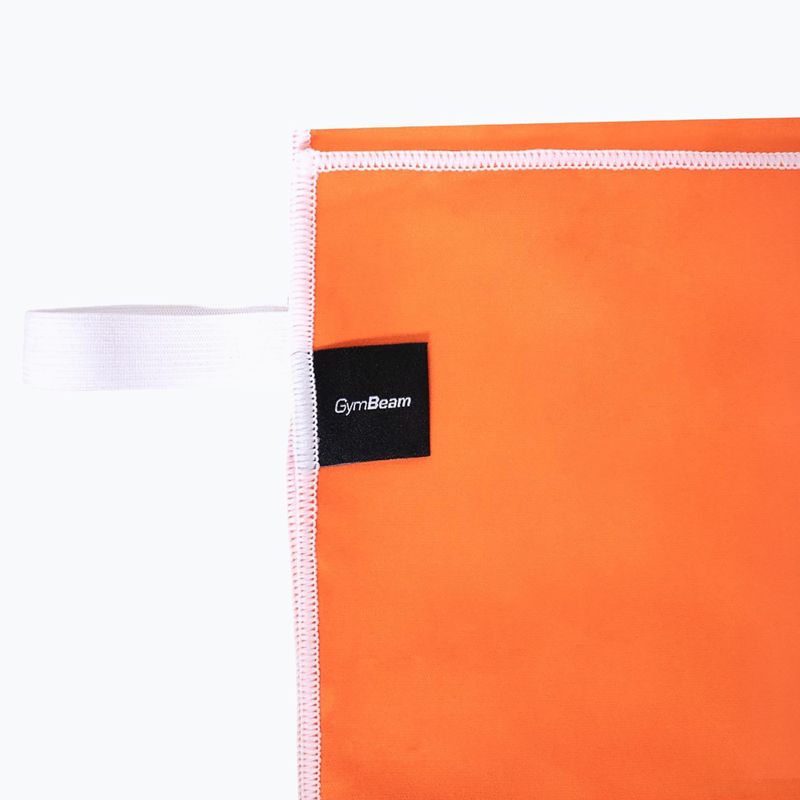 Ručník GymBeam orange/white 3