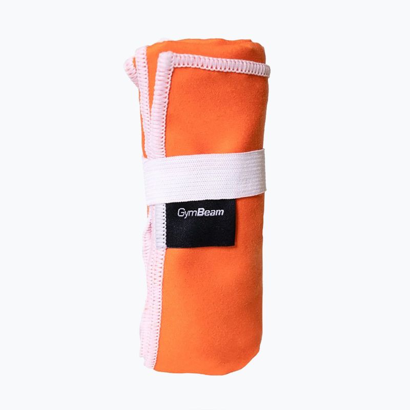 Ručník GymBeam orange/white 4