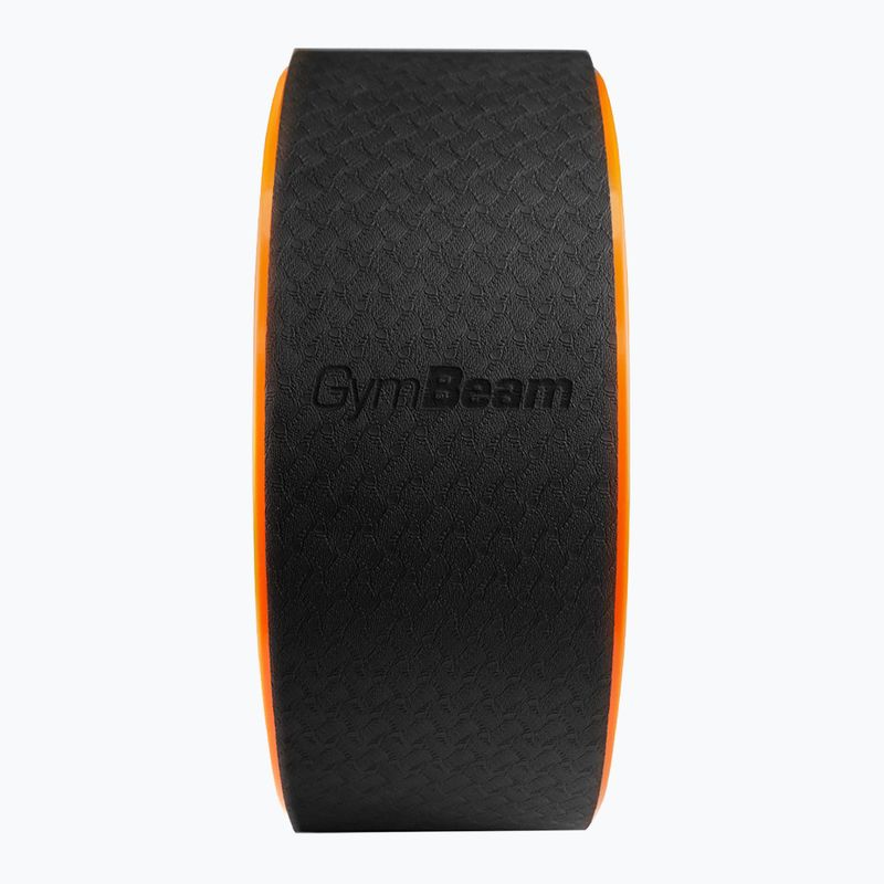 Cvičební kolo GymBeam do jogi orange/black 3