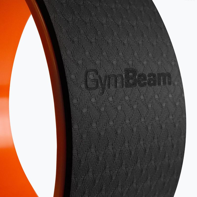 Cvičební kolo GymBeam do jogi orange/black 4