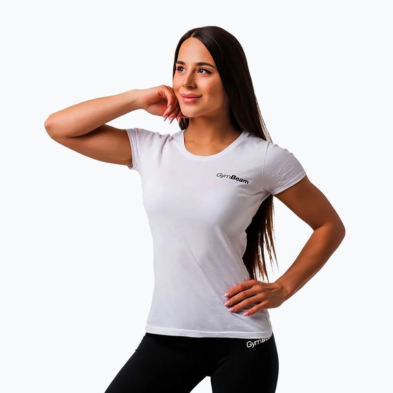 Dámské tričko GymBeam Basic white 3