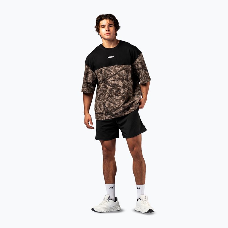 Pánské tréninkové šortky NEBBIA Power black 2