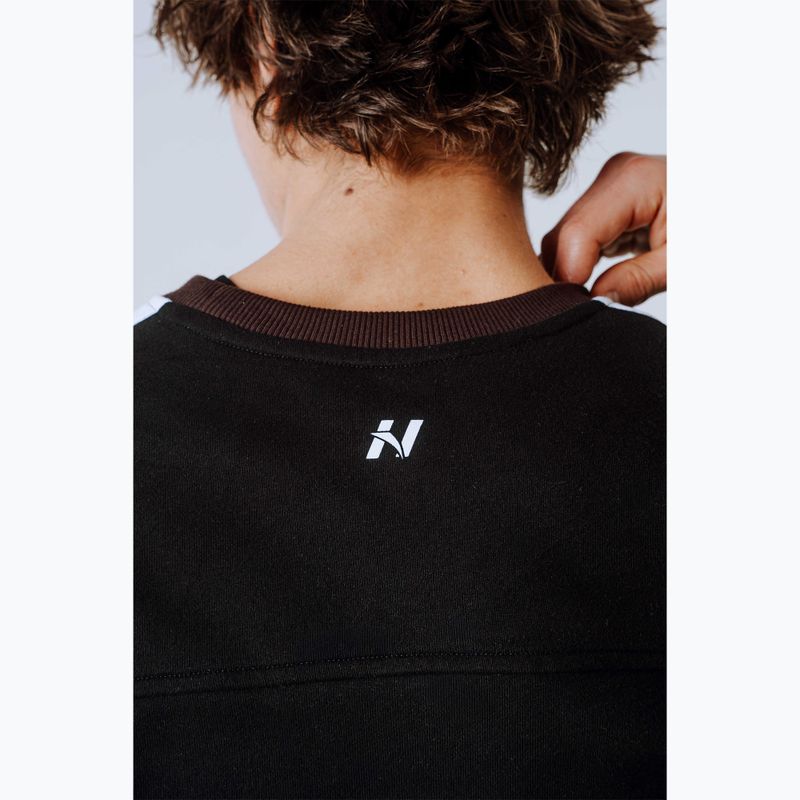 Pánská mikina NEBBIA Power FZ dark brown camo 8