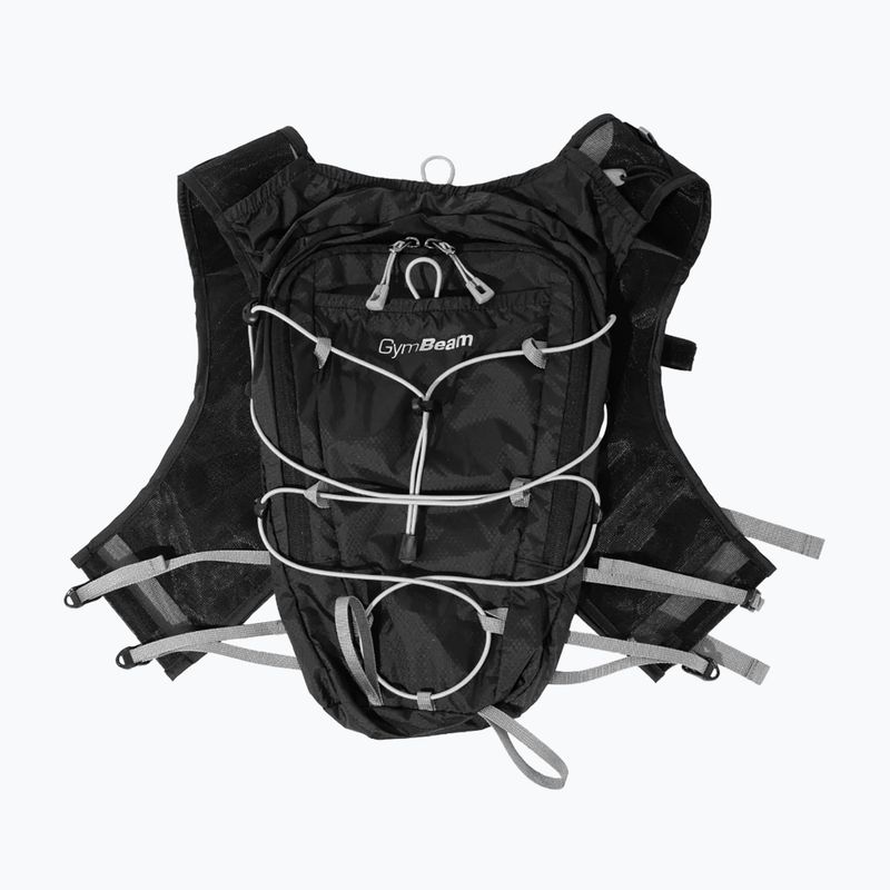 Batoh GymBeam Hydropack ProPace 8 L with hydration bladder 2 L black 2