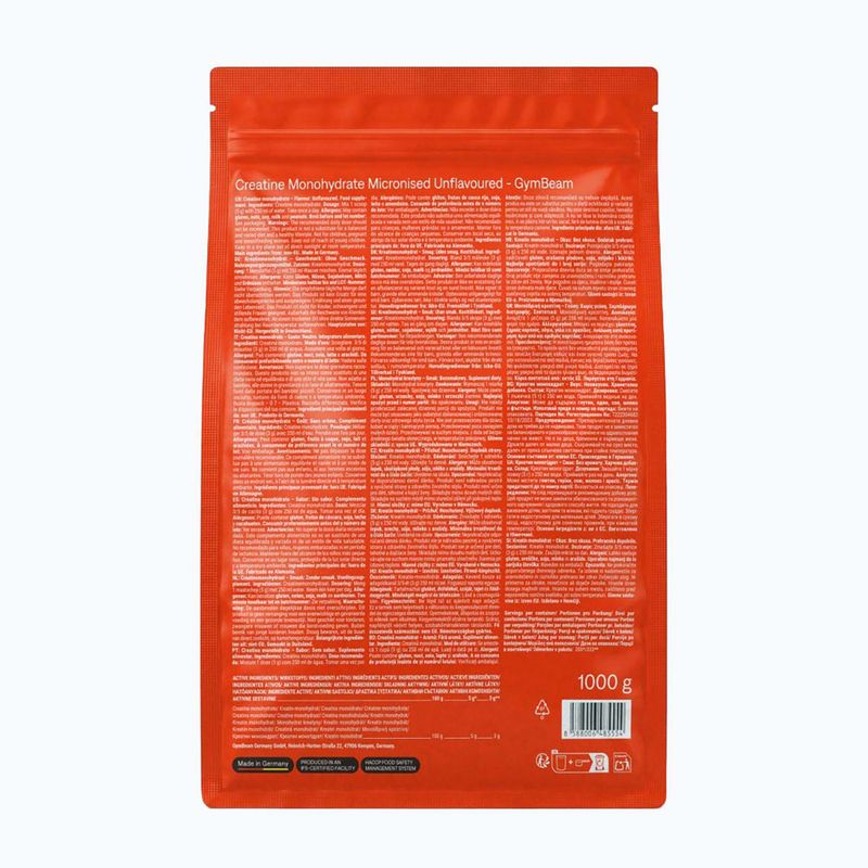 Kreatin GymBeam 1000 g 3
