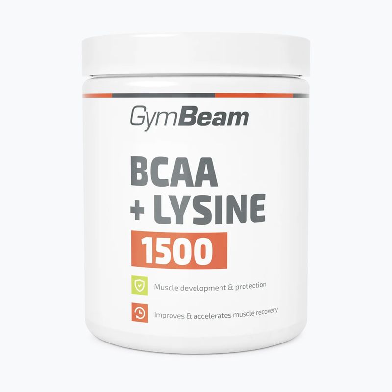 Aminokyseliny GymBeam BCAA 1500 + Lysin 300 tbl.