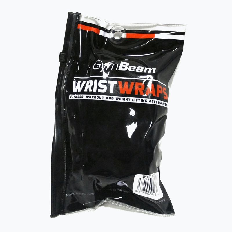 Bandáže na zápěstí GymBeam black 4