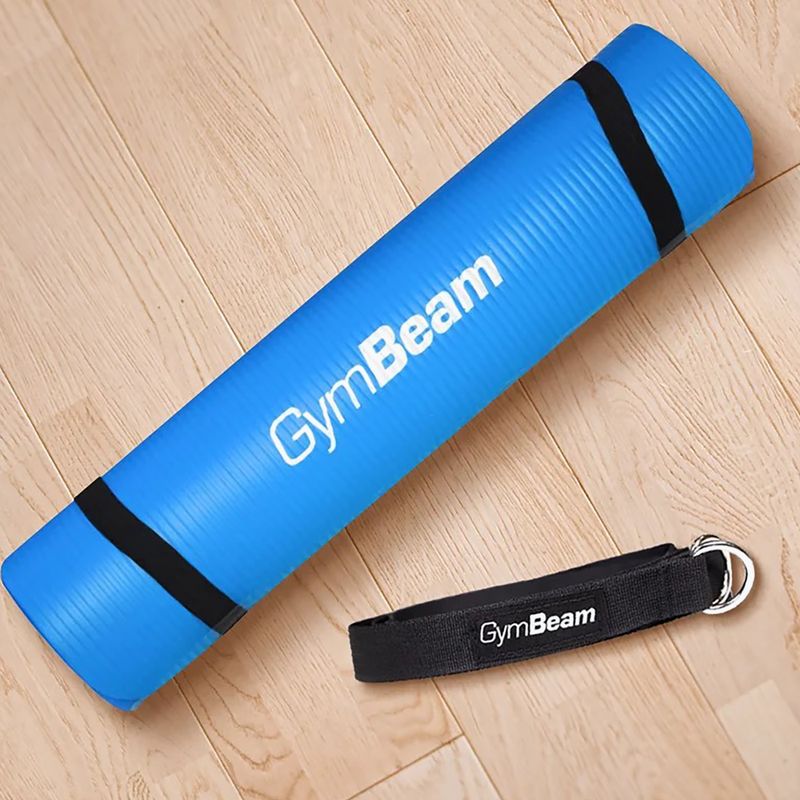 Fitnessová podložka GymBeam Yoga Mat blue 3