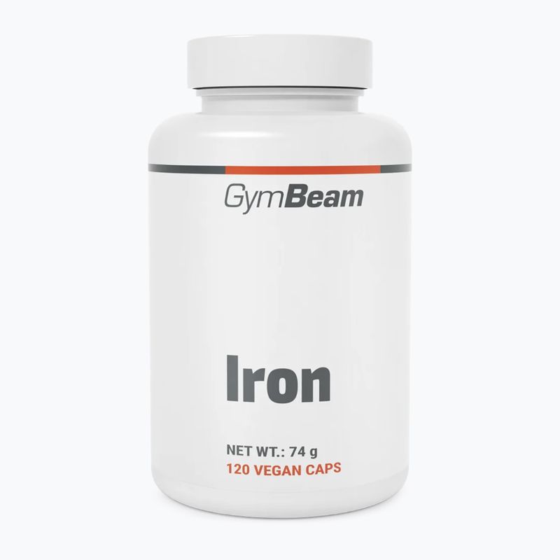Železo GymBeam Iron 120 kapslí