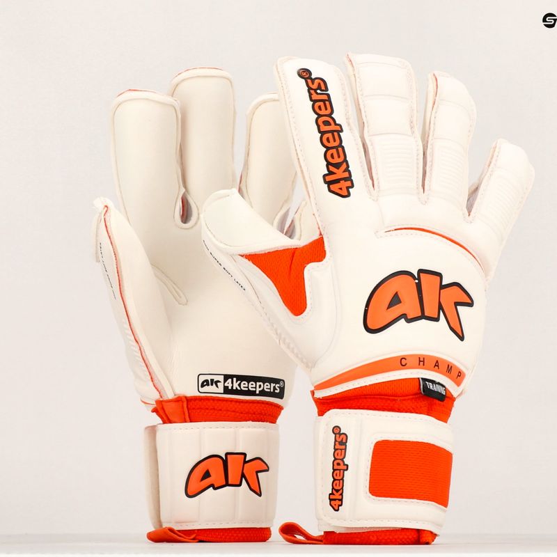 4keepers Champ Training VI Rf2G brankářské rukavice bílé 9