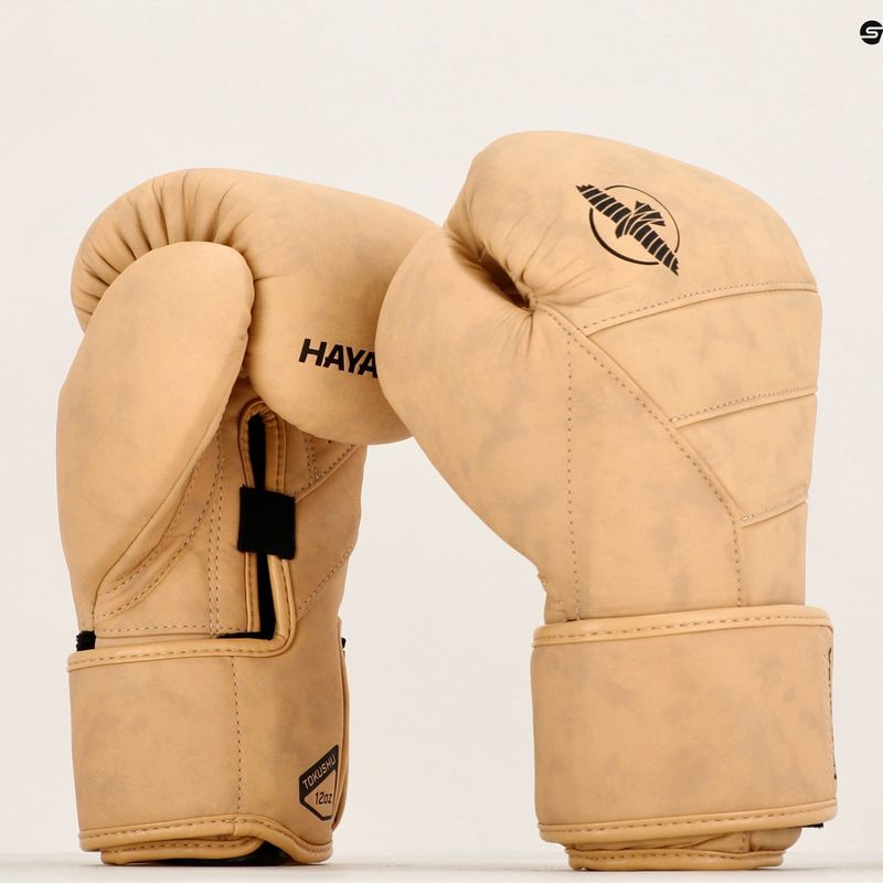 Hayabusa T3 LX hnědé boxerské rukavice 8