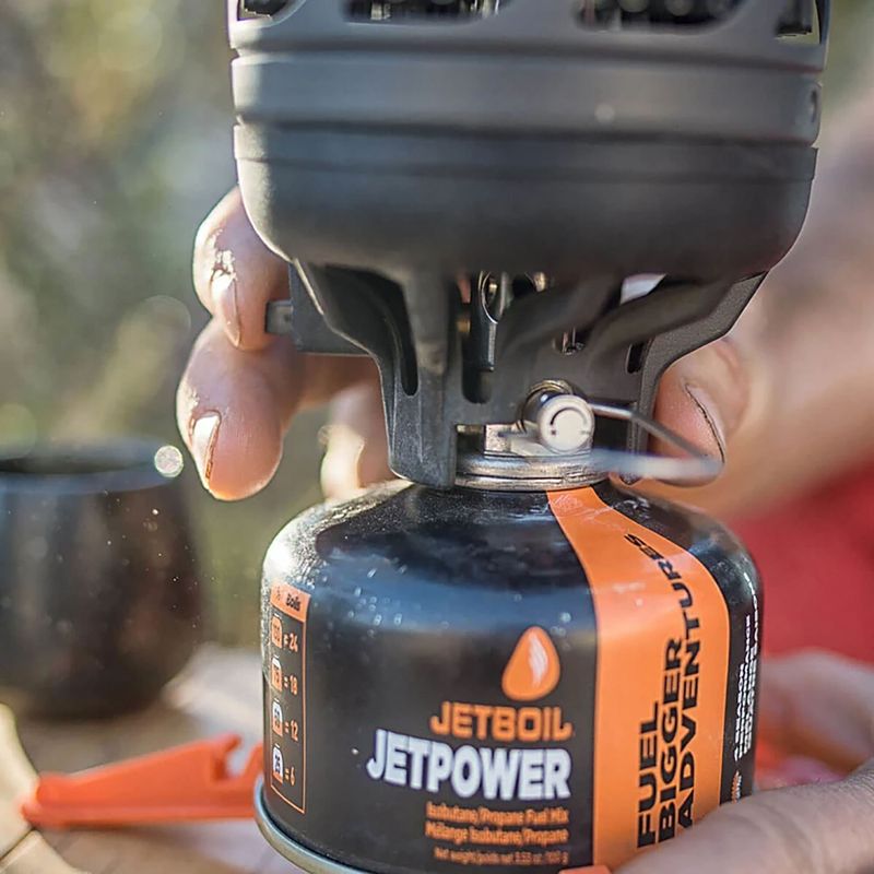 Cestovní sada vařičů Jetboil New Flash černá FLCBN-EU 10