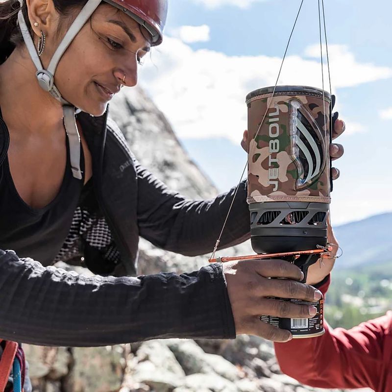 Jetboil Nový cestovní vařič Flash set hnědý FLCM-EU 6