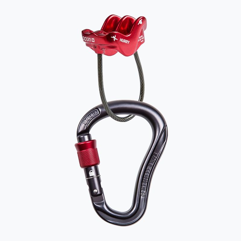 Sada jisticích pomůcek  Ocun Belay Condor Screw/Hurry red
