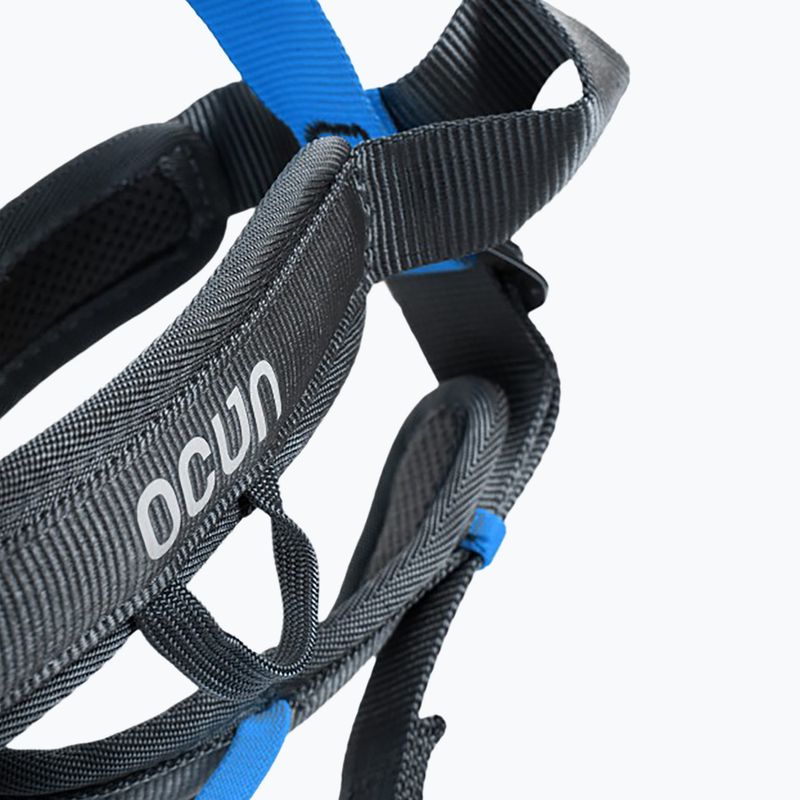 Dětský lezecký úvazek Ocun Doppler carribean blue 8