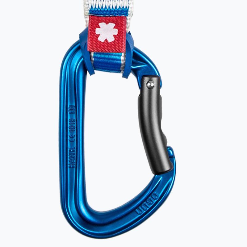 Lezecké expresky Ocun Hawk QD Zoom PA 12 cm 6 ks blue 3